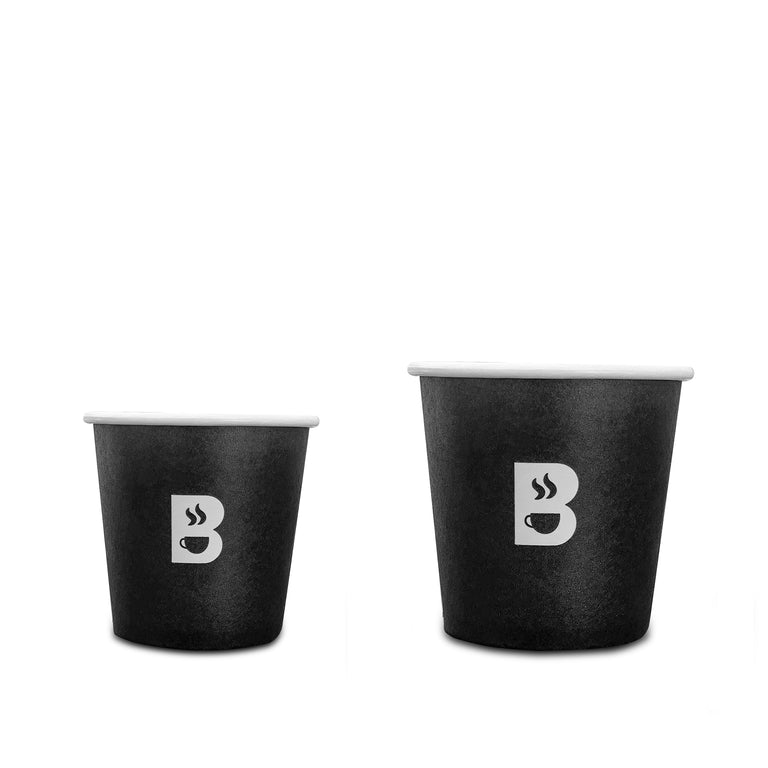 BRODYS Disposable Paper Cups, 4oz and 6oz Combo - 100 count - Brodys