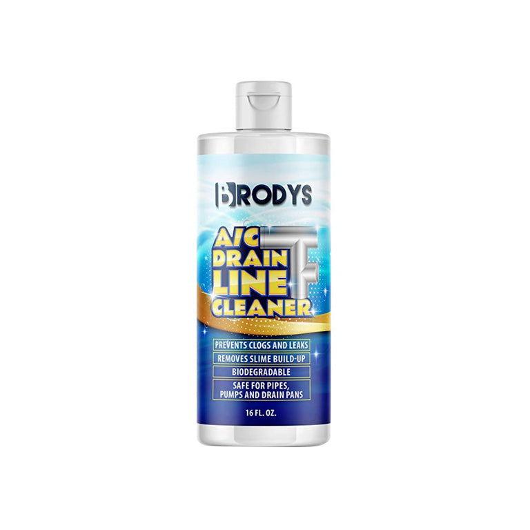 Brodys - A/C HVAC Drain Line Cleaner,  16oz Bottle - Brodys, ac drain line cleaner