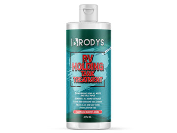 brodys rv holding tank treatment drain cleaner 32oz bottle for mobile homes