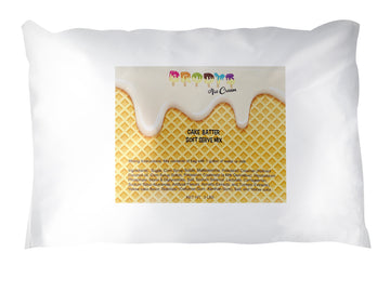 Soft Serve Mix, Cake Batter Ice Cream, 3 lb Bag - Brodys soft serve mix cake batter powder commercial ice cream machine mix
