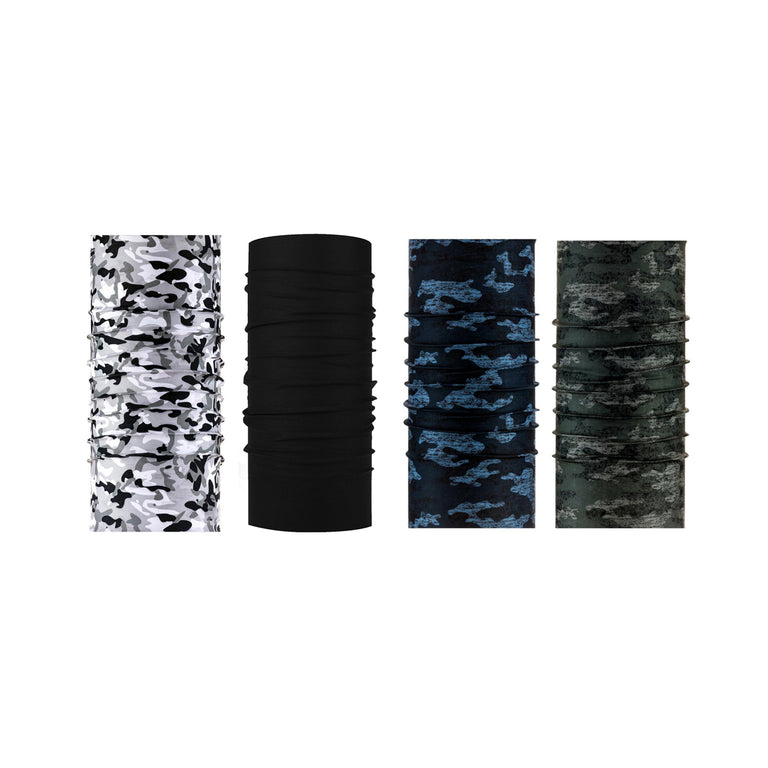 Neck Gaiter - Face Mask Bandana (4 PACK) - Brodys